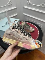 Lanvin Leather Curb Gallery Dept. Pale Pink Multi FM-SKRK11-DRGD-P22B5S0 - 2