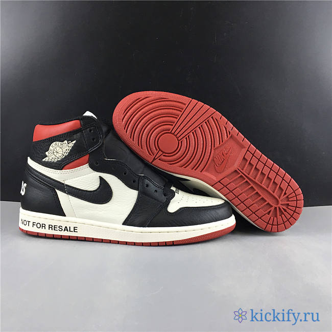 Nike Air Jordan 1 Retro High Not For Resale Varsity Red 861428-106 - 1