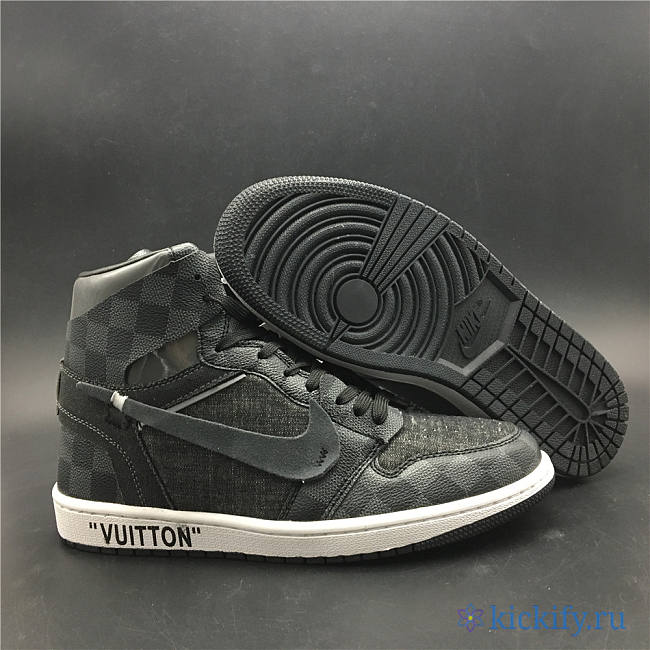 Nike Air Jordan 1 L0uis Vittan OFF-WHITE Pinnacle J04CY5 - 1