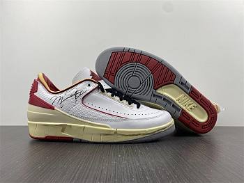 Nike Air Jordan 2 Retro Low SP Off-White White Red DJ4375-106