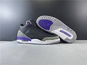 Nike Air Jordan 3 Retro Black Court Purple CT8532-050 - 1
