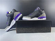 Nike Air Jordan 3 Retro Black Court Purple CT8532-050 - 2