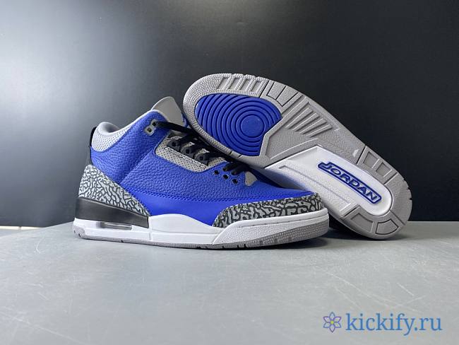 Nike Air Jordan 3 Retro Varsity Royal Cement CT8532-400 - 1