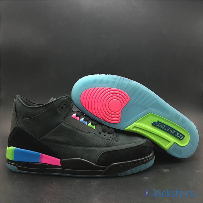 Nike Air Jordan 3 Retro SE Q54 Quai 54 AT9195-001 - 1