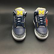 Nike Air Jordan 3 Retro Michigan PE AJ3 820064 - 2