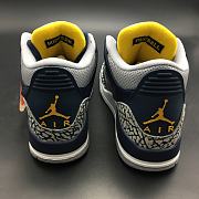 Nike Air Jordan 3 Retro Michigan PE AJ3 820064 - 4