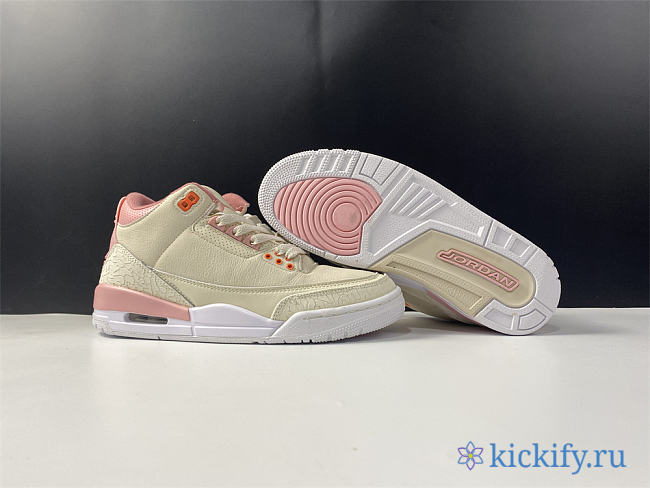 Nike Air Jordan 3 Retro Sail Rust Pink (W) CK9246-116 - 1