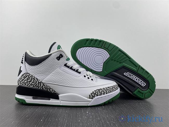 Nike Air Jordan 3 Retro Oregon Ducks Pit Crew White 594282233 - 1