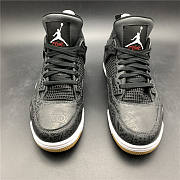 Nike Air Jordan 4 Retro Laser Black Gum CI1184-001 - 5