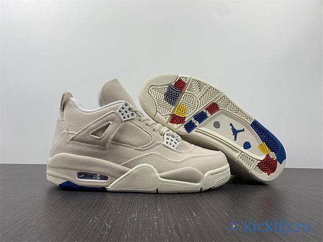 Nike Air Jordan 4 Retro Blank Canvas (W) DQ4909-100 - 1