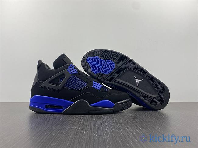 Nike Air Jordan 4 Black Blue CT8527-018 - 1