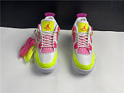 Nike Air Jordan 4 Retro White Lemon Pink (W) CV7808-100 - 5