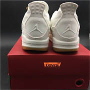 Nike Air Jordan 4 Retro Levi's White AO2571-100 - 4