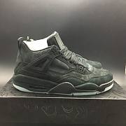 Nike Air Jordan 4 Retro Black-Clear Glow 756395 - 5