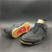 Nike Air Jordan 4 Retro Levi's Black AO2571-001 - 6