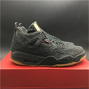 Nike Air Jordan 4 Retro Levi's Black AO2571-001 - 4