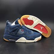 Nike Air Jordan 4 Retro Levi's Denim AO2571-401 - 1