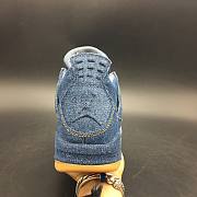Nike Air Jordan 4 Retro Levi's Denim AO2571-401 - 4