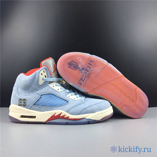 Nike Air Jordan 5 Retro Trophy Room Ice Blue CI1899-400 - 1