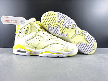 Nike Air Jordan 6 Retro Dynamic Yellow Floral 543390-800
