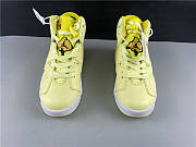 Nike Air Jordan 6 Retro Dynamic Yellow Floral 543390-800 - 4