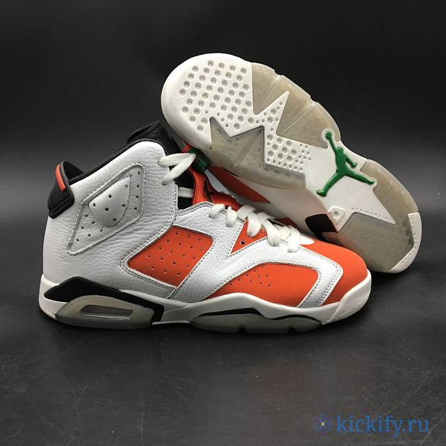 Nike Air Jordan 6 Retro Gatorade Like Mike White 384664-145 - 1