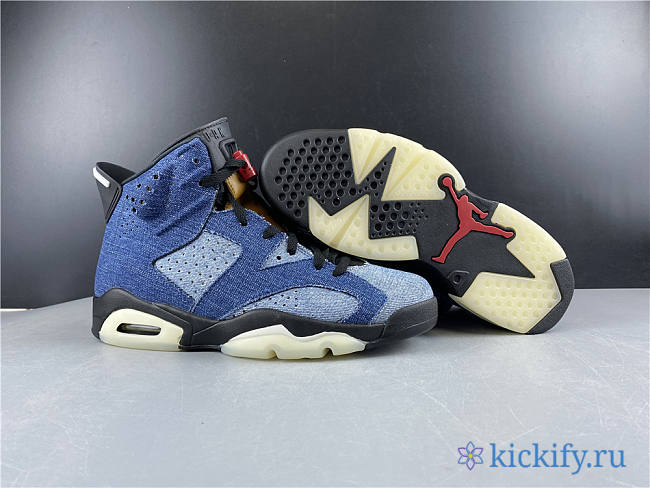 Nike Air Jordan 6 Retro Washed Denim CT5350-401 - 1
