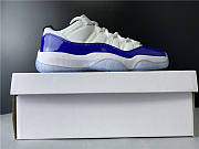 Nike Air Jordan 11 Retro Low White Concord AH7860-100 - 2