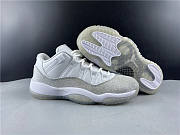 Nike Air Jordan 11 Retro White Metallic Silver AR0715-100 - 1