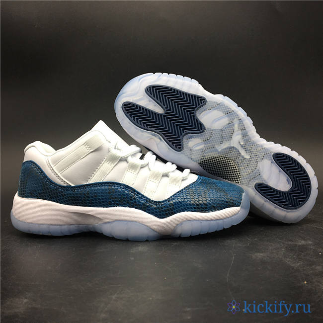 Nike Air Jordan 11 Retro Low Snake Navy CD6846-102 - 1