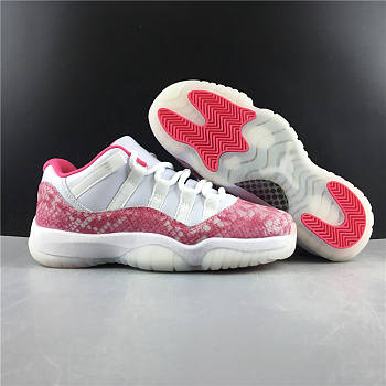 Nike Air Jordan 11 Retro Low Pink Snakeskin (W) AH7860-106