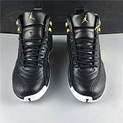 Nike Air Jordan 12 Retro Black Metallic Gold White AO6068-007 - 2