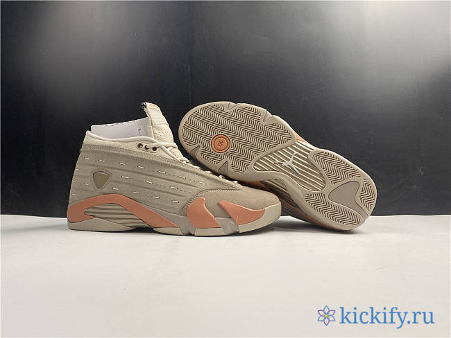 Nike Air Jordan 14 Retro Low CLOT Terra Blush DC9857-200 - 1