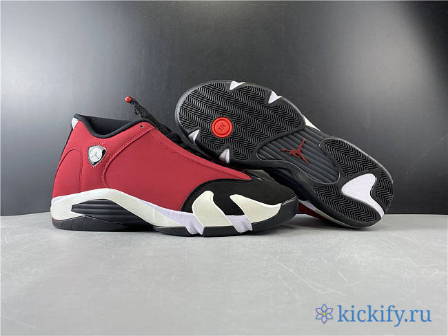 Nike Air Jordan 14 Retro Gym Red Toro 487471-006 - 1