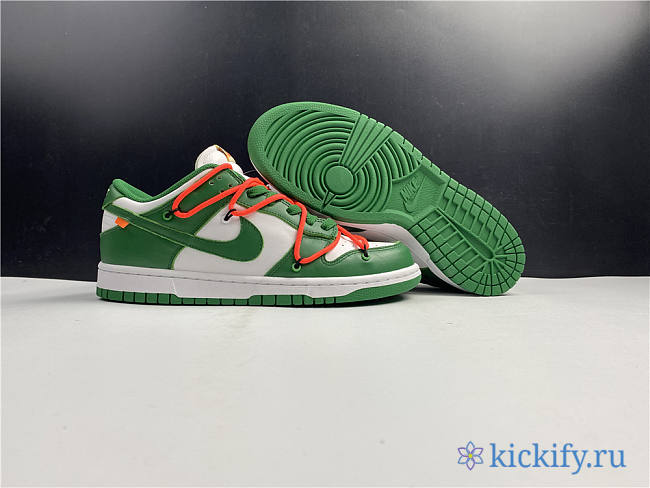 Nike Dunk Low Off-White Pine Green CT0856-100 - 1
