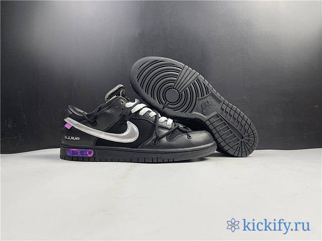 Nike Dunk Low  Off-White Black Silver CT0856-403  - 1