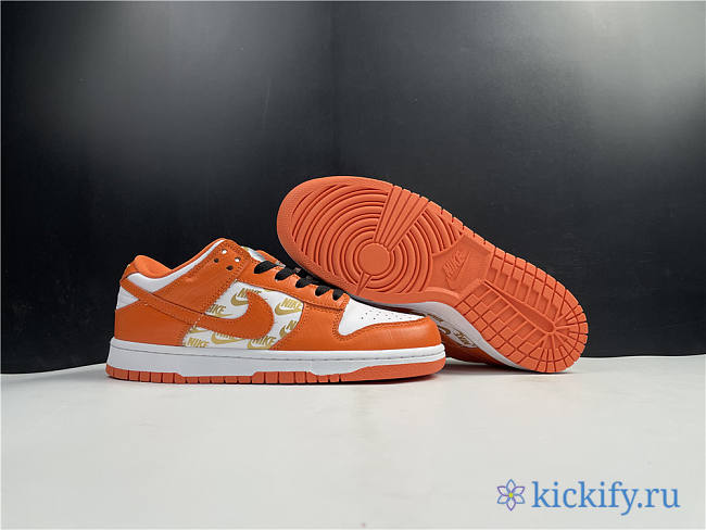 Nike SB Dunk Low White Orange DH3228-181 - 1
