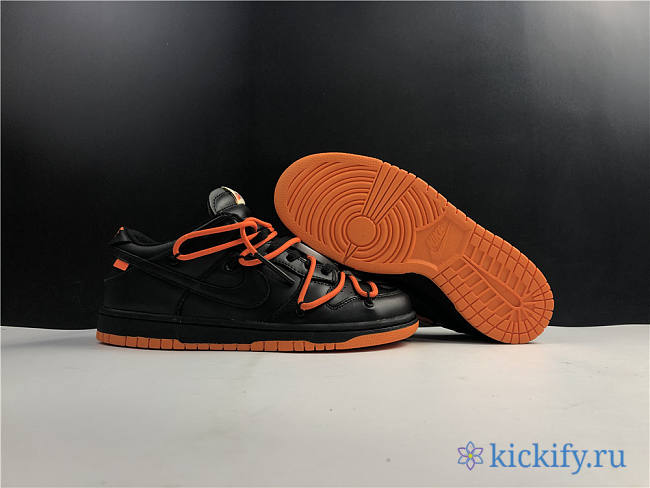 Nike Dunk Low Off-White Black Orange CT0856-002 - 1