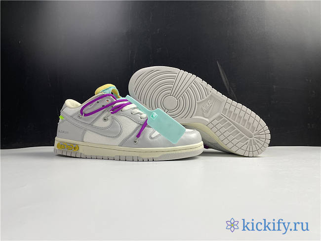 Nike Dunk Low Off-White Lot 21 DM1602-100 - 1