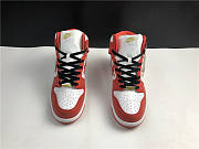 Nike Dunk High Pro SB Supreme Red Stars 307385-161 - 5