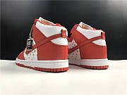 Nike Dunk High Pro SB Supreme Red Stars 307385-161 - 2