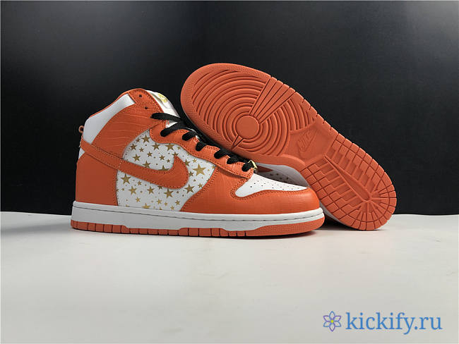 Nike SB Dunk High Supreme Orange 307385-181 - 1