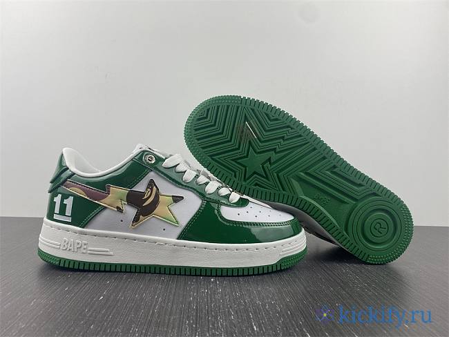 A Bathing Ape Bape Sta Dark Green W91001H I 24 - 1