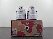 A Bathing Ape Bape Sta BAPY White Pink 1H21SN0061C - 5