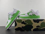 A Bathing Ape Bape Sta White Light Green 1H70191005 - 6