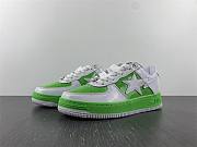A Bathing Ape Bape Sta White Light Green 1H70191005 - 4