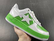 A Bathing Ape Bape Sta White Light Green 1H70191005 - 2