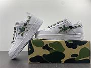 A Bathing Ape Bape Sta Low White ABC Camo Green 1H20191045 - 6
