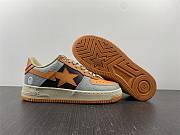 A Bathing Ape Bape Sta Low Grey Orange 1H70191002 - 1