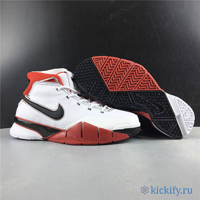 Nike Kobe 1 Protro White Black Red AQ2728-102 - 1